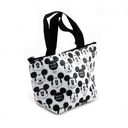 Bolsa Térmica Mickey Preta E Branca Daiso