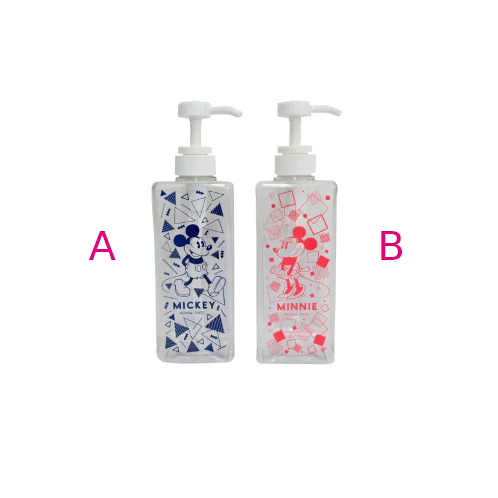 Frasco Dispenser Para Shampoo 600Ml Modelo Minnie Daiso
