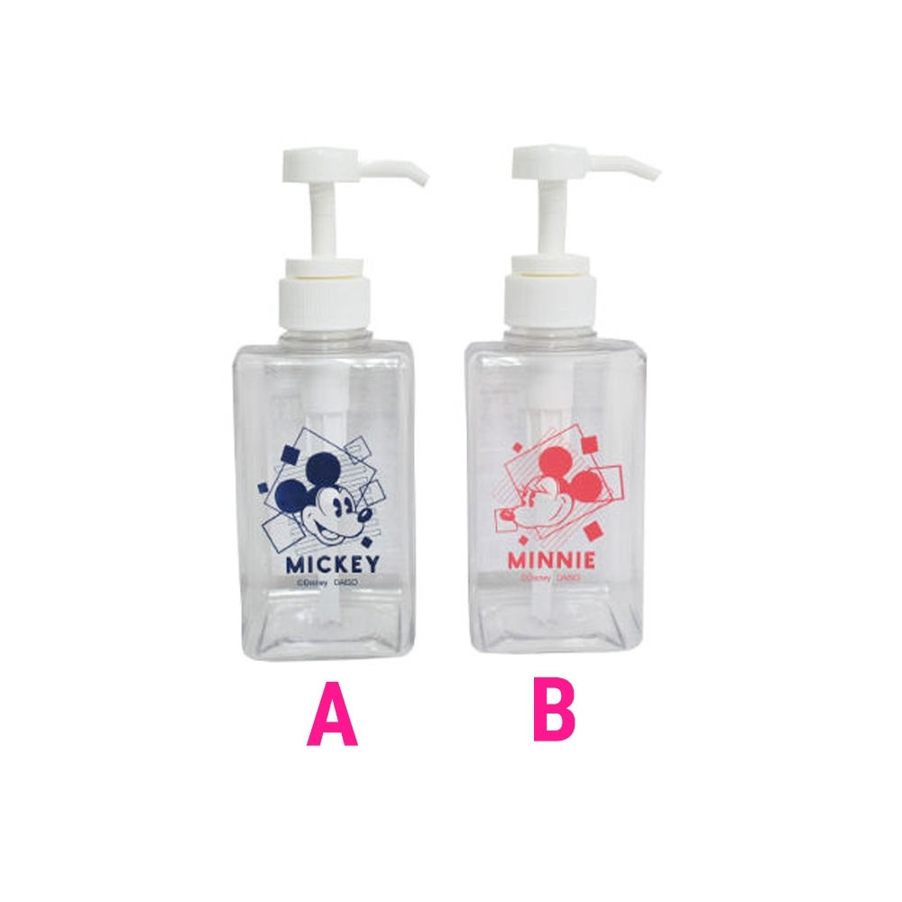 Frasco Dispenser Para Shampoo 400Ml Modelo Minnie Daiso